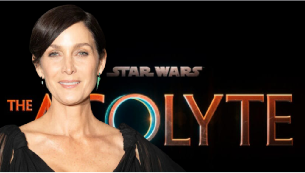 Os Jedi e o casamento - Star wars acolyte Carrie-anne Moss