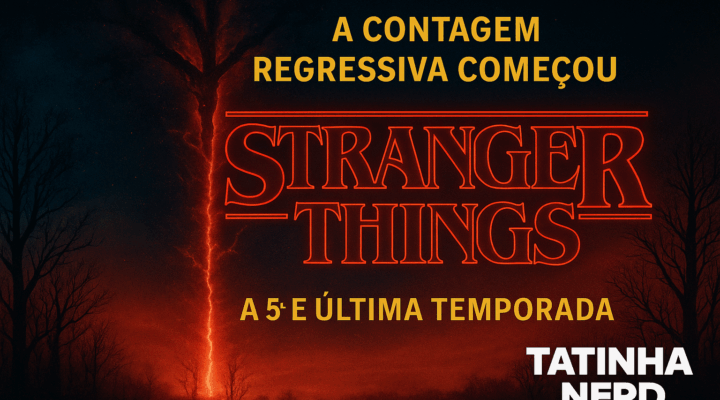 Stranger Things: A contagem regressiva começou — e dessa vez para dar o grand finale!