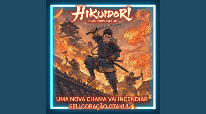 Hikuidori: Bombeiros Samurais Incendeiam Nossos Corações Otaku!