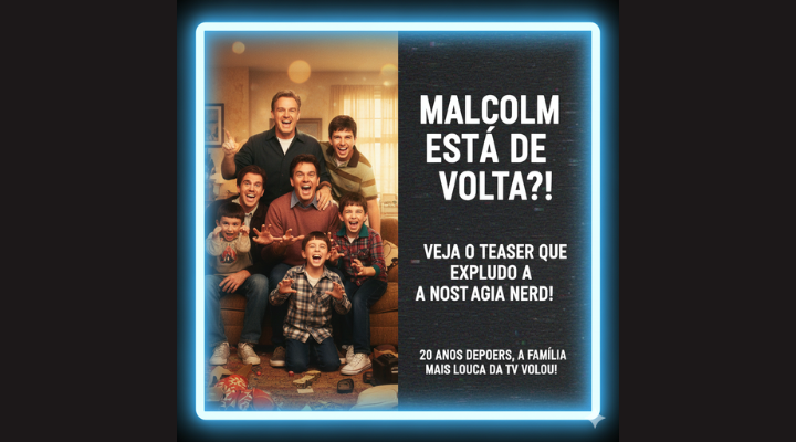 Malcolm está de volta?! Veja o teaser que explodiu a nostalgia nerd!