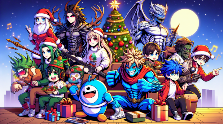 Um Natal Anime Inesquecível: Heróis, Demônios e Muita Fofura!