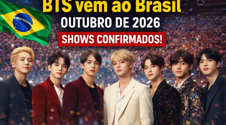 BTS vem ao Brasil em outubro de 2026: tudo o que já está confirmado sobre os shows em São Paulo